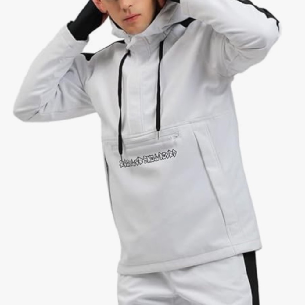 DOOREK Unisex 10K Waterproof
Insulated Snowboard Ski Anorak
Jacket Pullover S